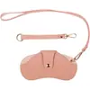 Clip de Almacenamiento para Gafas Colgantes, Estuche Protector Flexible para Gafas de Sol, Bolsa Portátil Unisex para Almacenamiento de Monturas de Gafas