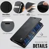 Adecuado para Funda de Teléfono Móvil Samsung A57, Funda tipo Libro A37 Magnética Retro de Piel de Ternero, A27 Protección Antirrobo RFID
