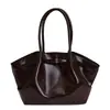 Bolsa de Mão da Moda de Nicho para Mulheres 2026 Nova Bolsa Casual Plissada para o Dia a Dia Bolsa Tote Grande Capacidade de Ombro
