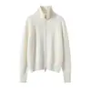 Artículo Texturizado~ Cárdigan de Punto 100% Cachemira Pura Consinee para Mujer, Estilo Minimalista, Lujo Ligero, Abrigo Versátil y Cálido