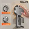Gancho de ventosa para lavabo, estante de almacenamiento para lavabo de baño, estante para inodoro, estante para inodoro sin perforaciones, artefacto colgante para lavabo doméstico
