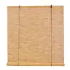 Decoração de parede com tapete de bambu cortina de junco persiana de rolo cortina de bambu divisória novas cortinas japonesas/chinesas tecelagem de parede de fundo Zen