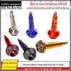 Cross-border motocicleta modificação acessórios CNC anti-queda haste de liga de alumínio haste de proteção de pneus cor universal haste anti-queda