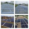 Sistema de instalação solar fotovoltaica de telhado plano Solução de instalação solar de telhado plano Lastro solar