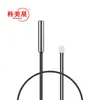Sonda sensor de temperatura termistor 5*25.5mm precisión 1% longitud de línea 1/2 metro 3950 NTC 10K