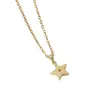 Collar de trébol de cuatro hojas de diamante de la suerte para mujer, colgante de trébol fresco y simple, cadena versátil para la clavícula de acero de titanio de nicho para el día a día
