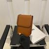 2026 Bolso Nuevo de Verano de Color Sólido, Bolso Vertical Cuadrado Pequeño con Textura, Bolso de Hombro Cruzado para Mujer, Bolso Multifuncional para Teléfono Móvil Estilo Coreano