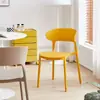 La Silla Tiene un Respaldo y Está Disponible en Múltiples Colores. No es agotador sentarse durante mucho tiempo. Silla de Sala de Estar de Restaurante Silla de Oficina Silla de Conferencia para Capacitación de Nuevos Empleados