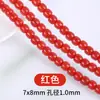 Ábaco de Vidro Contas Espaçadoras Acessórios Pulseira Não Desbota Colar Contas Pulseira DIY Contas de Vidro Contas Soltas Espaçador