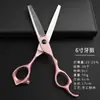 Tijeras profesionales de peluquería, juego de tijeras rectas de 6 pulgadas y tijeras entresacadoras para estilistas, herramientas para cortar el cabello en casa