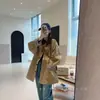 Venda Direta de Fábrica Jaqueta Corta-Vento para Mulheres 2025 Primavera e Outono Novo Estilo Pequeno Início de Outono Casual Coreano Estilo Hepburn High-End