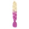 Nueva versión de trenza grande [doble color] Trenza africana sucia peluca trenza cola de caballo fibra química seda de alta temperatura color trenza grande