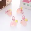 Llavero de Cerdo Tridimensional Set Protector para Aipods Colgante para Estuche de Auriculares Accesorios para Mochila Colgantes Lindos Corazón de Niña