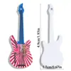 Pendente de Guitarra de Acrílico da Moda Mais Vendido Transfronteiriço Acessórios de Joias DIY Brincos Chaveiro Pingente Decorativo para Bolsa