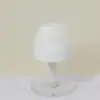 Cabezal de rociador con forma de huevo de stock listo del fabricante, Cabezal de bomba rociadora de niebla fina tipo prensa, Cabezal de bomba rociadora de plástico blanco