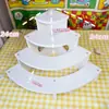 Soporte de Exhibición Escalonado Engrosado para Figuras, Estante Triangular con Forma de Arco, Estantería de Almacenamiento Multicapa para Suculentas, Soporte de Exhibición para Juguetes