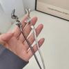 Grampo de Cabelo Vintage Irregular Torcido de Metal para Mulheres, Grampo de Cabelo com Design de Nicho, Acessório de Cabelo Feminino, Estilo Geométrico