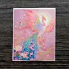 Pintura Thangka Dorada Semi-Pintada a Mano al por Mayor Núcleo Zorro Hada Zorro de Nueve Colas Changming Vida Pasada y Vida Presente Lienzo Thangka Se Puede Personalizar