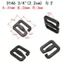 Fábrica em estoque fornecimento POM3.8CM nove caracteres gancho fivela acessórios de bagagem 2.5CM 9 caracteres gancho gancho gancho fivela dia