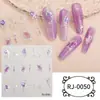 Zhengxiang Red Social 5D Pegatinas para Uñas en Relieve al por Mayor DIY Diamante de Color Piedra Preciosa Pegamento Suave Pegatinas para Uñas Pegatinas para Uñas INS Personalizadas