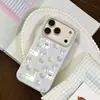 Aplicable a funda de teléfono Apple 18ProMax iPhone17 estilo lindo 16Pro moderno a prueba de caídas 15 flor morada gato