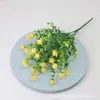 Eucalipto Jazmín Plástico Flores Artificiales Loto Pequeño Planta Verde Ramo de Flores Planta Pared Suministros de Jardinería Flor Decorativa