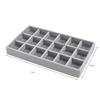 Caja de Almacenamiento para Exhibición de Joyería, Aretes, Aretes, Collares, Anillos, Cajones, Bandejas de Terciopelo para Relojes, Joyeros, Transfronterizo