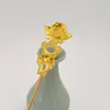 Yingyi Accesorios DIY Nuevo Estilo Ming Flor de Cinco Pétalos Pasador Estilo Antiguo Hanfu Adorno para el Cabello Materiales y Accesorios para el Cabello