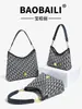 Bolsa Tote de Luxo Vintage de Alta Capacidade para Mulheres 2026 Novo Modelo Bolsa de Ombro Transfronteiriça Bolsa Transversal Versátil Retrô