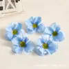 Tocados artificiales de amapola para minorías étnicas, decoraciones de cabeza de flor de amapola para el hogar, dormitorio y mesas de comedor