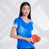 Traje de Badminton Masculino Secagem Rápida Respirável Manga Curta Compra em Grupo Feminino Verão Esportivo Traje de Treinamento de Competição Peça Única Imprimível