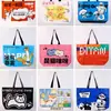 Bolsas de Tote Tejidas Personalizadas con Logo, Bolsas Publicitarias Laminadas, Bolsas Llamativas para Exposiciones, Compras de Regalos y Bolsas de Tote Tejidas Hechas a Medida