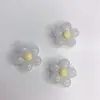 Atacado do Fabricante Glitter de Resina Lantejoulas Flor Cola Cremosa Acessórios para Brincos Studs Grampos Materiais