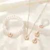 Traje de collar Combinación Atmosférico Femenino Verano recomendar Sin decoloración Europeo y Americano Transfronterizo Princesa Cumpleaños Foto Joyería Accesorios