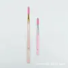Estilismo de cejas salvajes pegamento para cejas pincel cepillo espiral cepillo para cejas cepillo para pestañas peine para cejas flexible cepillo para cejas con raspador
