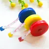 Fita Métrica Mini Redonda 1,5m Pequena Fita Métrica Fofa Telescópica Plástico Pequeno Couro Desenho Animado Régua Régua de Medição Régua Flexível Régua de Alfaiate