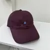 Gorra de Béisbol Suave con Bordado de Letras Sencillo Estilo Coreano para Mujer, Gorra de Sol de Ala Ancha para Exteriores que Hace que la Cara Parezca Más Pequeña, Gorra Versátil de Pico de Pato