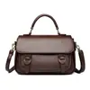 Bolsa Transversal Britânica para Mulheres, Bolsa Mensageira Casual de Rua Tendência Estilo Retrô, Bolsa de Ombro/Axila de Moda Jovem de Alta Qualidade