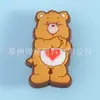 25 Novos Tamancos de Verão Novos Fivela de Flor Urso Arco-Íris Fofo Fivela Decorativa Fivela de Sapato Removível DIY Acessórios para Sapato