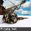 Fabricante Elegante Ligero Transpirable Sombrero de Pirata Actuación en Escenario Capitán Jack Cos Decoración Halloween Sombrero de Pirata