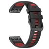 Adequado para Pulseira Oficial Original de Silicone de Liberação Rápida de Duas Cores Garmin Fenix8/9 22mm/26mm