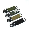 E-commerce transfronteiriço popular fivela de fita de nylon para atividades ao ar livre chaveiro estilo militar fivela multifuncional para montanhismo fivela para suprimentos táticos