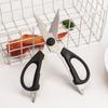 Nuevas Tijeras de Cocina de Acero Inoxidable Que Pueden Abrir Tapas de Botella, Tijeras para Alimentos Vegetales, Tijeras para Huesos de Pollo para el Hogar al por Mayor