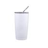 Taza Termo de Acero Inoxidable para Transferencia por Sublimación Gran Capacidad Portátil para Exteriores Blanca DIY Imagen Taza de Agua Personalización