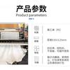 Suministro directo de fábrica bolsa de PE boca plana grande transparente de alta presión bolsa forrada embalaje de plástico 6 seda muestra gratis bolsa de PE