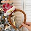 Nuevo sombrero de Navidad pinza para el pelo diadema pinza corazón de niña linda accesorios para el pelo flequillo clip lateral tocado al por mayor