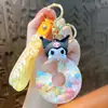 Miniatura Cartoon com Óleo e Areia Líquida Chaveiro Panda Chaveiro de Carro Requintado Pingente de Bolsa Pequeno Presente Venda por Atacado