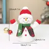 26 Novas Bonecas de Tecido para Decoração de Natal Arranjo de Cena de Natal Estilo Americano Rena Boneco de Neve Boneco Velhinho Ornamento