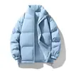 Abrigo de algodón con cuello alto, forro polar grueso para invierno, transfronterizo Ozon, cálido y resistente al frío, chaqueta acolchada de moda, prenda exterior de algodón de alta gama para hombre