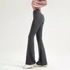 Calça Boca de Sino para Yoga, Calça Esportiva para Mulheres, Que Valoriza as Pernas, Levanta o Bumbum, Calça Fitness, Roupa de Yoga, Que Absorve a Umidade, Justa
